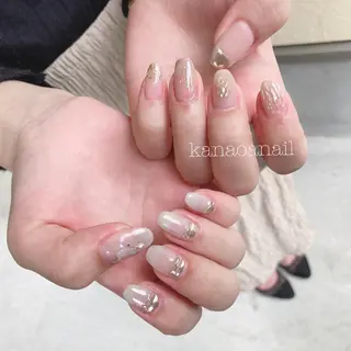 ネイル 地爪育成💅 kanaoanailのネイルデザイン