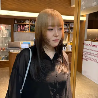 ロング カラー パ ルのヘアスタイル