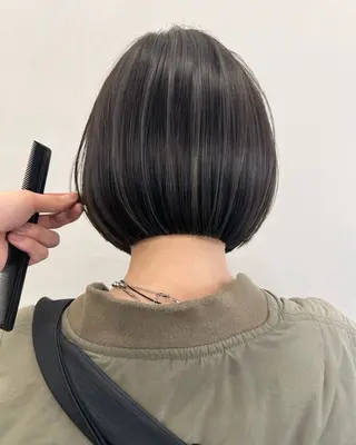 ショート カラー 🎀ツヤ髪×モテヘア 🎀池袋/カナエのヘアスタイル