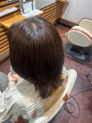 カラー 内村紫里/カット/ カラー/モデル募集中のヘアスタイル