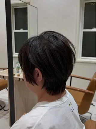 ショート ⭐️うる艶カラー 募集　まゆ⭐️のヘアスタイル