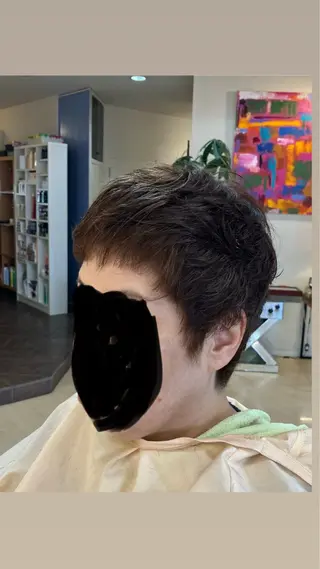 ショート カラー 横田 尚登のヘアスタイル