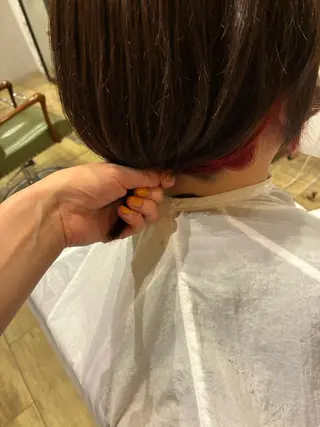 ショート カラー 清水 美香のヘアスタイル
