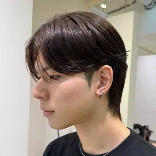 メンズ センターパート特化/ メンズカット/ヒロキのヘアスタイル