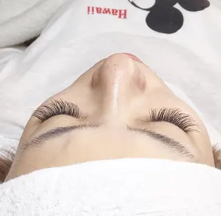 ミディアム カラー パーマ ヘアアレンジ メンズ キッズ ネイル マツエク・マツパ brille ~eyelash~のヘアスタイル