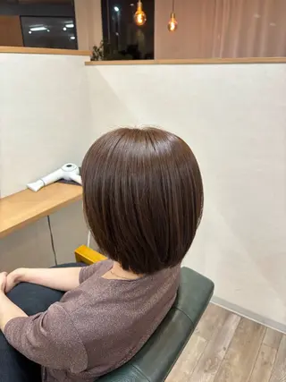 ショート カラー 竹本 梨夢のヘアスタイル