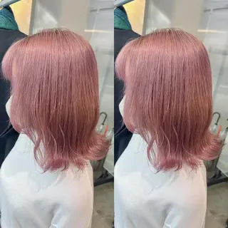 ミディアム カラー yoriダブルカラー 代表すがわらのヘアスタイル