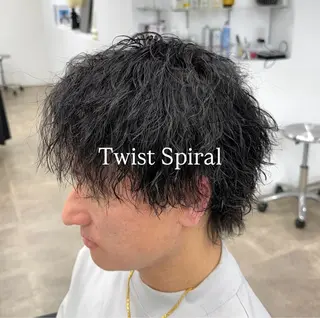 パーマ メンズ メンズ特化美容師 ◆ルナのヘアスタイル