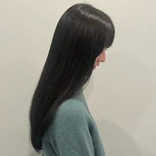 ロング カラー シールエクステ🎀 ホシノ🕒ユウカのヘアスタイル