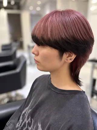 ショート カラー 山田 ひかりのヘアスタイル