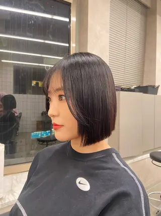 ショート カラー ヘアアレンジ Over hair_ misakiのヘアスタイル