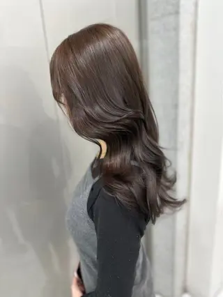 セミロング 安原 幸生のヘアスタイル