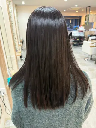ロング 'Olu'Olu ASUKAのヘアスタイル