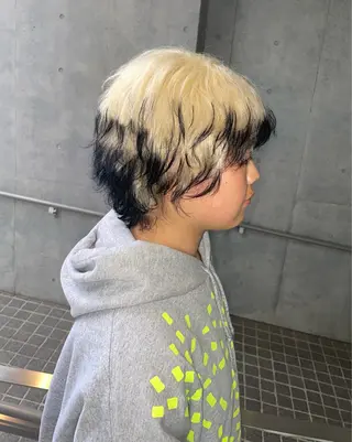 ショート 🌈メンズパーマ🌈 メンズカットアリサのヘアスタイル