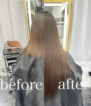 ロング カラー エクステ🩵ブリーチ 韓国ヘア🩵KAEのヘアスタイル