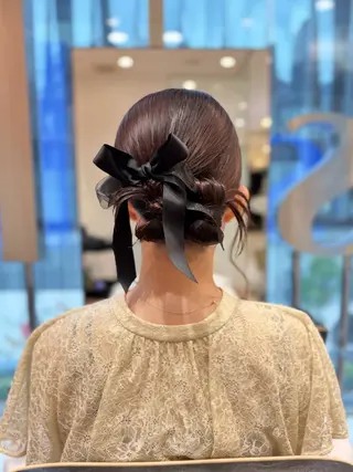 ヘアアレンジ 🌸銀座No.1パー マ🌸いでいあやのヘアスタイル