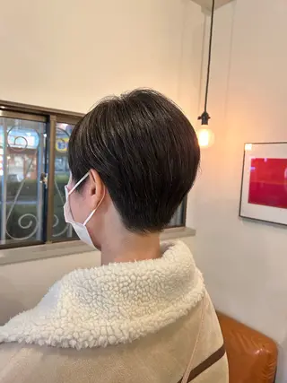 ショート 透明感カラー 美髪矯正💎momoのヘアスタイル