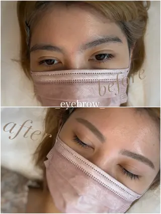 アイブロウ Lana. *・eye&browのマツエク・マツパデザイン