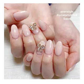 ミディアム ネイル 🐾enen style 🐾のネイルデザイン