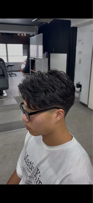 パーマ メンズ 【横浜1似合わせ 職人】昇陽のヘアスタイル