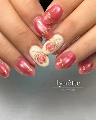 ネイル lynétte 那覇ネイルサロンのネイルデザイン