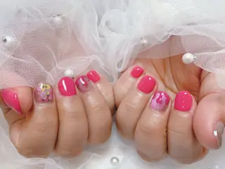 ショート Nail Salon +Aのネイルデザイン