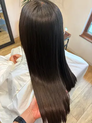 ロング 清水 美香のヘアスタイル