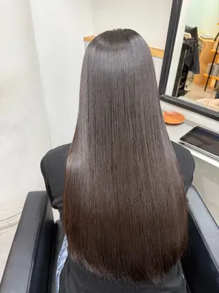 ロング 新宿/ベージュ/ 透明感カラー/タクマのヘアスタイル