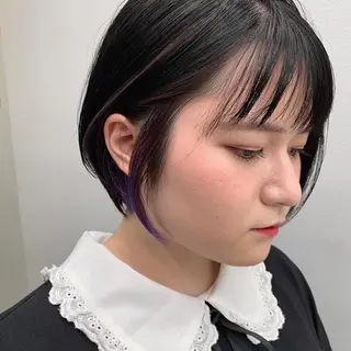 ショート 🌿レイヤー/ブリー チ/🌿JINのヘアスタイル