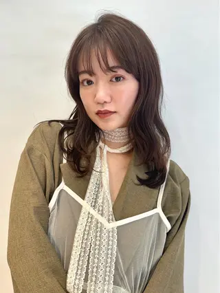 ロング カラー Azu🩰/アレンジ /透明感カラー🎀/のヘアスタイル