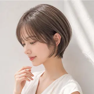 ショート カラー SOURCE梅田💎 ヘアケア/艶カラーのヘアスタイル