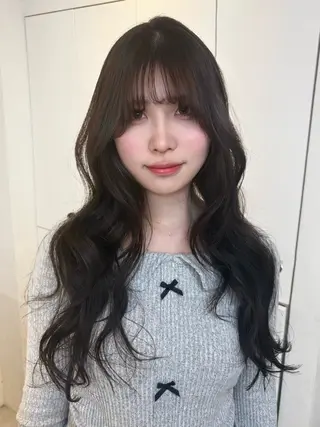 ロング ♡表参道/透明感 カラー/AOI🪽♡のヘアスタイル