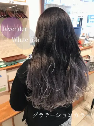 ロング カラー 清水 ちひろ ✄トップスタイリストのヘアスタイル