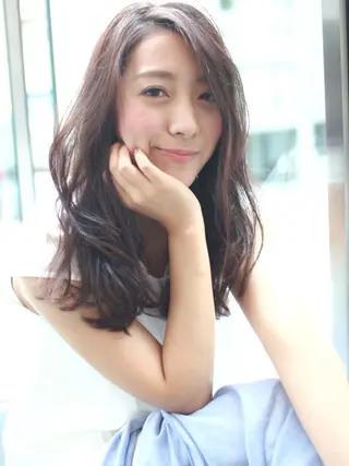 ロング Endearing 🌟銀座のヘアスタイル