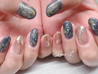 ネイル 芦辺 香奈のネイルデザイン