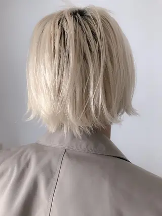 ショート カラー エクステ(レミー毛) NINEのヘアスタイル