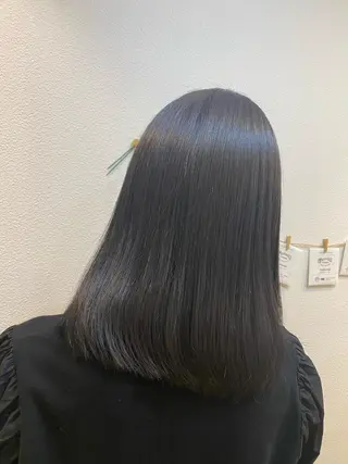 セミロング カラー 武田 悠生乃のヘアスタイル