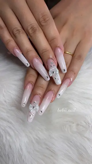 ネイル 長さ出し専門サロン｜ bebii nailのネイルデザイン