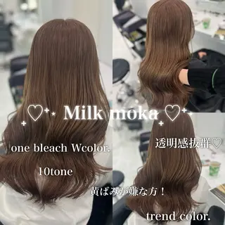 ロング カラー ブリーチなし特化 美容師💖SAE💖のヘアスタイル