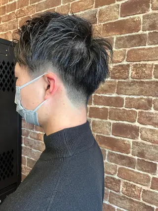 ショート カラー パーマ ヘアアレンジ メンズ キッズ ネイル マツエク・マツパ アイブロウ 久木原 ゆりのヘアスタイル