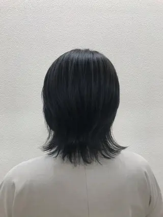ミディアム もりたみかこ 美容師お休み中のヘアスタイル
