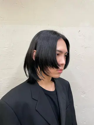 ミディアム ︎︎ yoshikiのヘアスタイル