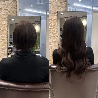 ショート カラー ヘアアレンジ ANKH CROSS ゆうかのヘアスタイル