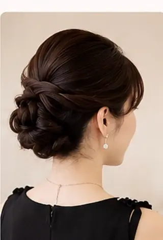 ヘアアレンジ ヘアセット専門 松永香代子のヘアスタイル