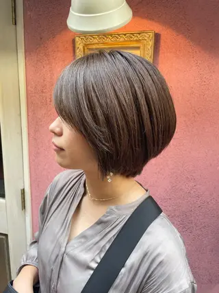 ショート カラー ナカムラ イヅミのヘアスタイル