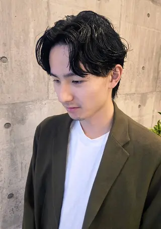 パーマ ショート 吉岡 天星のヘアスタイル