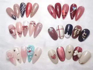 ネイル lucky nail 歌舞伎町のネイルデザイン