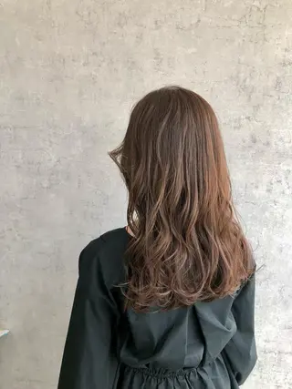 ロング カラー パーマ ヘアアレンジ メンズ キッズ ネイル マツエク・マツパ エビスザキレン/メン ズ/心斎橋🌳のヘアスタイル