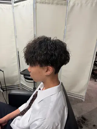 パーマ シャドウパーマ/立川 メンズ/コタロウのヘアスタイル