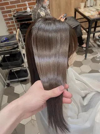 ロング 梅田🫧髪質改善 縮毛矯正🫧村上蒼生のヘアスタイル